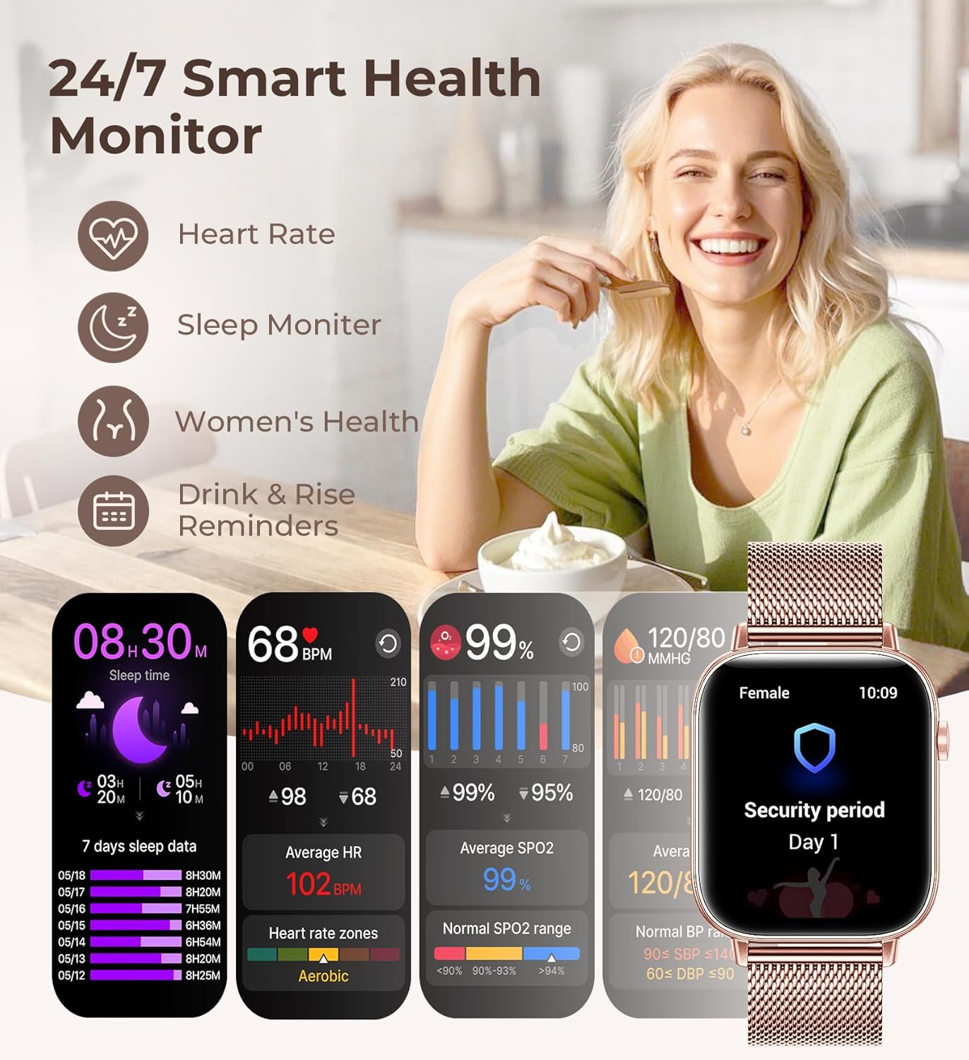Iaret Smart Watch for Women 1.83in HD Fitness Tracker 8 81A2ltso14L. AC SL1500 1