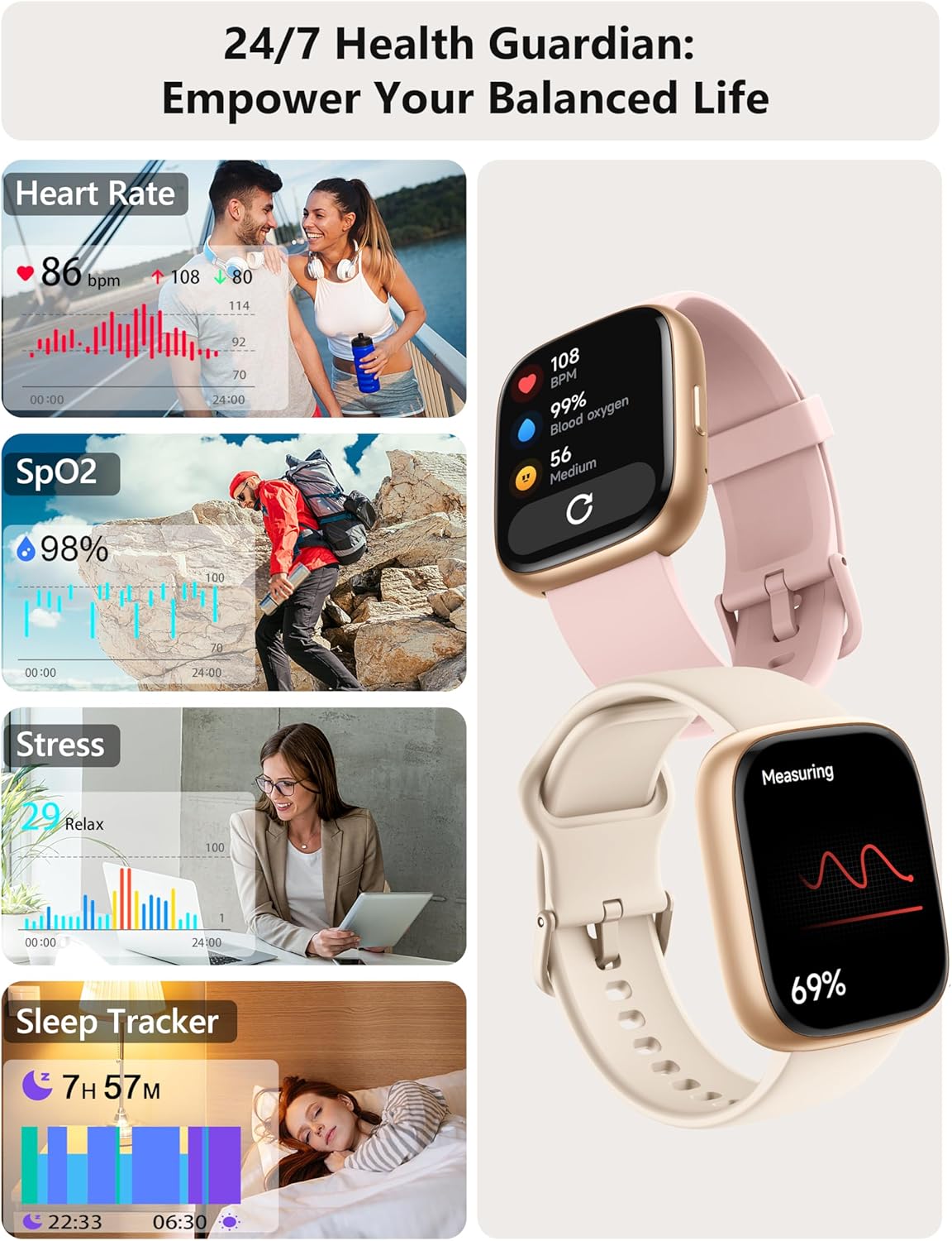 Smart Watch 2026 Upgrade - 44mm Alexa Call, HR Monitor 8 81KVVsVxzNL. AC SL1500 1