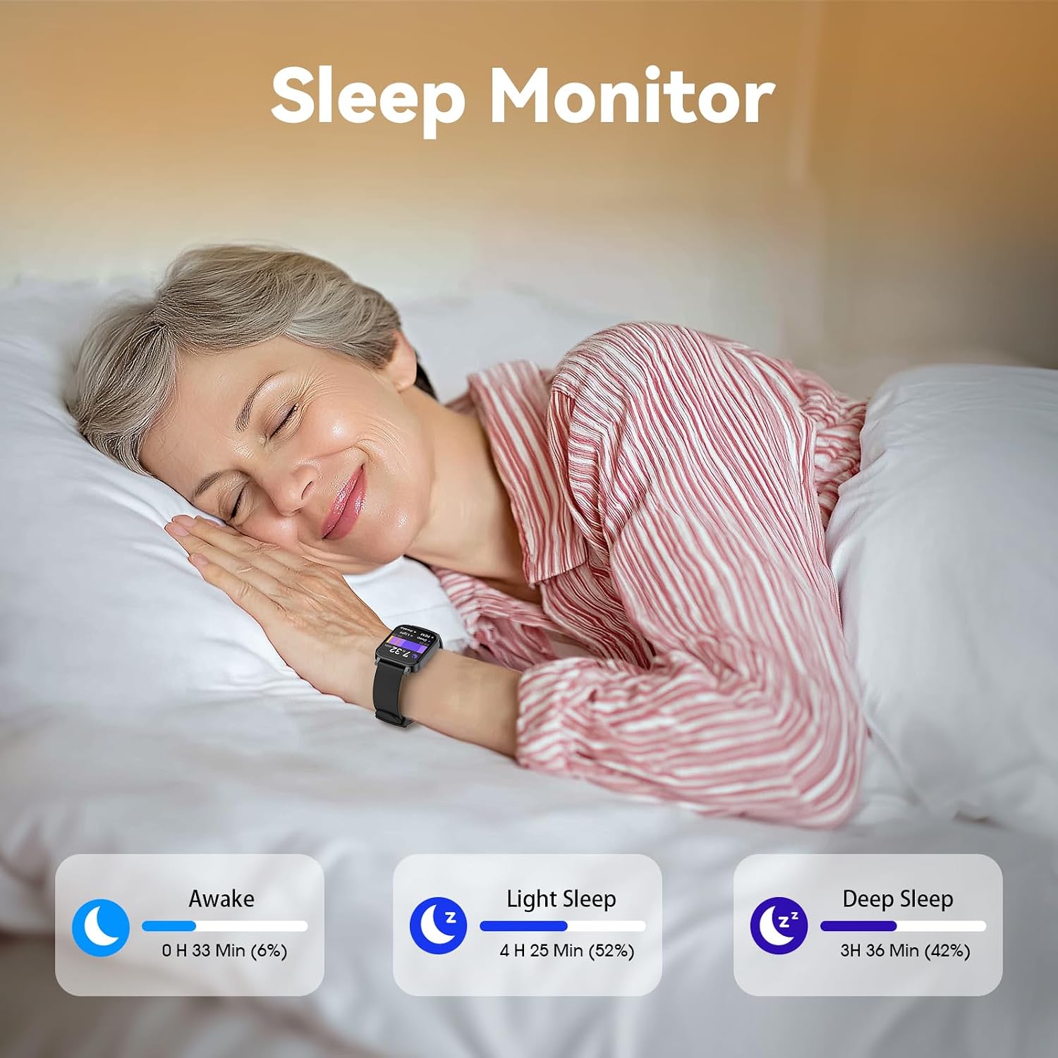 DAVIKO Smart Watch — Senior-Friendly No App/Phone Needed 8 71KrN9QrfL. AC SL1500 1 1