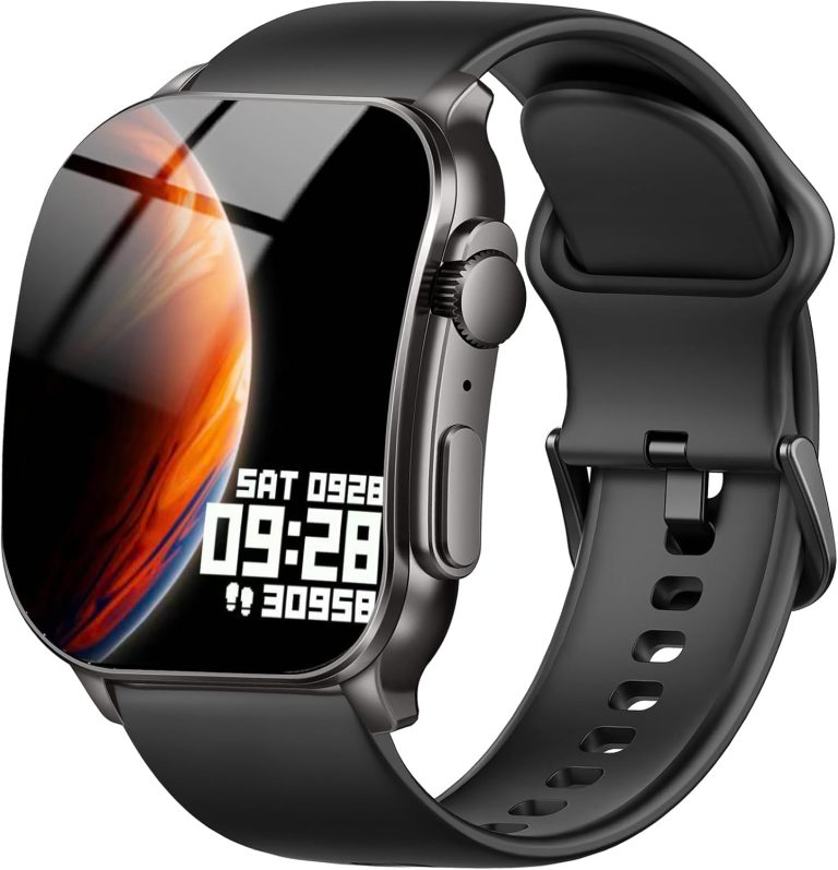 Smart Watch 2.01″ AMOLED Curved Touchscreen IP68 Fitness