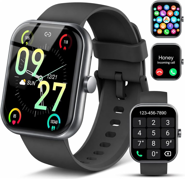 Smart Watch Fitness Tracker 1.83in HD Touchscreen Calls