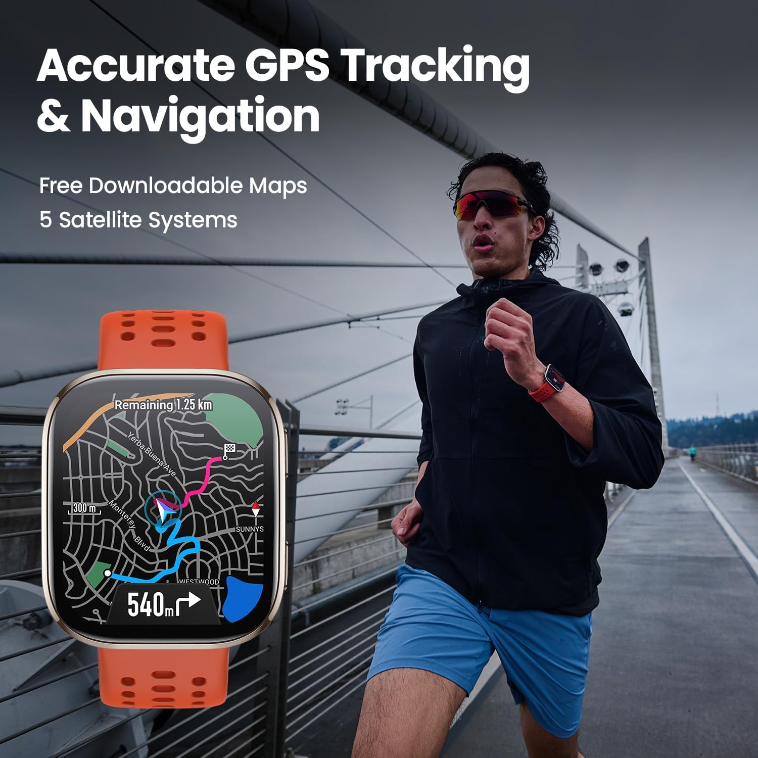 Amazfit Bip 6 Smart Watch, 1.97" AMOLED Display, GPS, iOS/Android | 46mm, 14-Day Battery, Bluetooth Call & Text, Water-Resistant, Free Maps, AI, Health & Sleep Tracker, 140+ Workout Modes — Real-World Performance