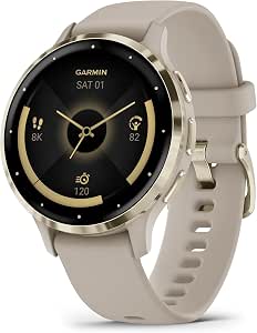 Garmin Venu® 3S, Premium Fitness Smartwatch, 41mm, French Gray 18 Garmin Venu® 3S, Premium Fitness Smartwatch, 41mm, French Gray