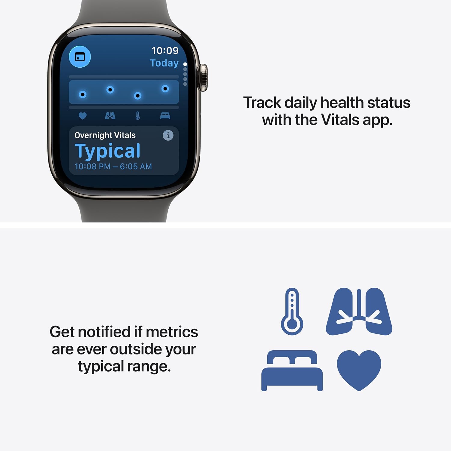 Apple Watch Series 11 [GPS 46mm] Smartwatch with Jet Black Aluminum Case with Black Sport Band - M/L. Sleep Score, Fitness Tracker, Health Monitoring, Always-On Display, Water Resistant — Real-World Performance