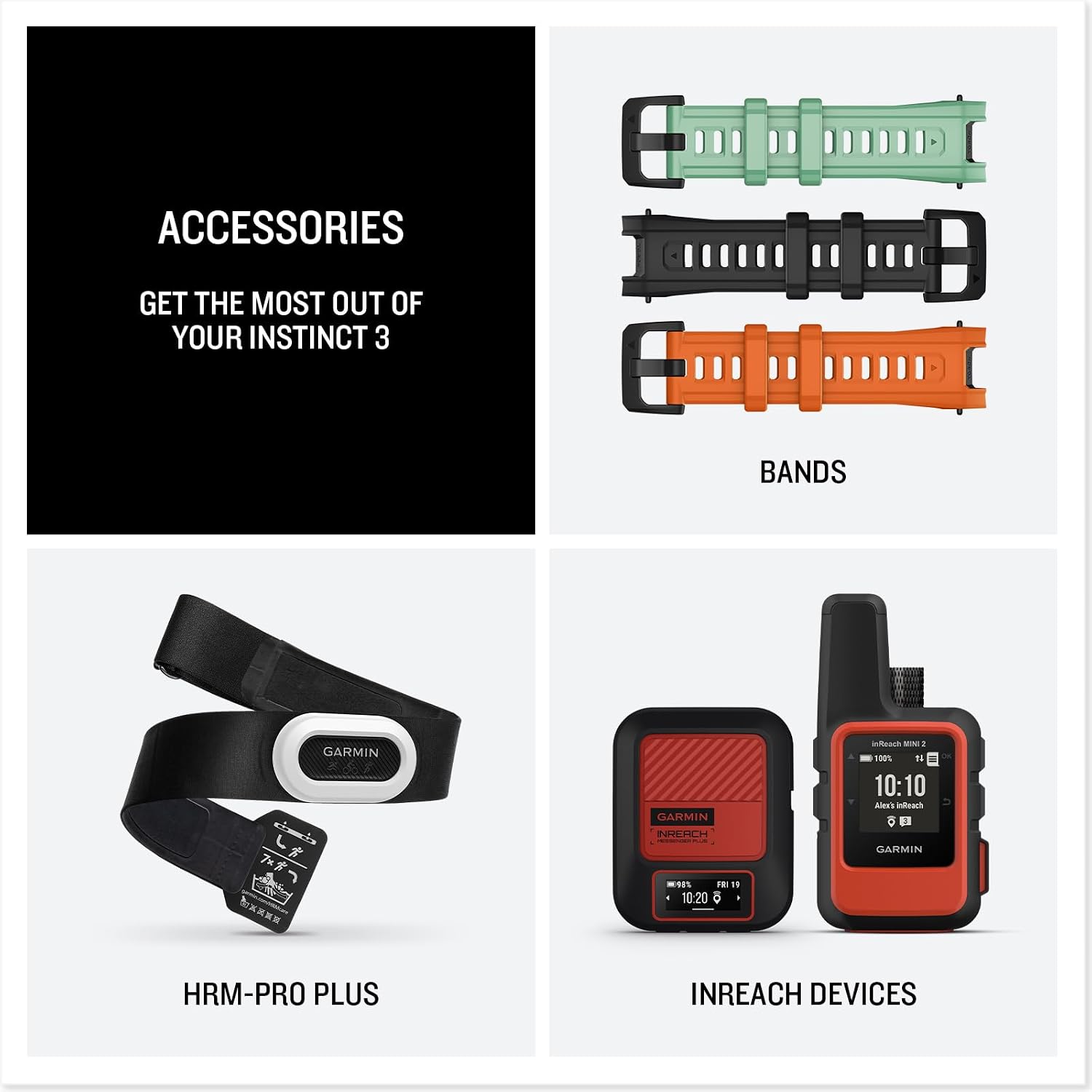 Garmin Instinct® 3 AMOLED, Rugged GPS Smartwatch, 45mm, Black 14 Garmin Instinct® 3 AMOLED, Rugged GPS Smartwatch, 45mm, Black — Who This Product Is For
