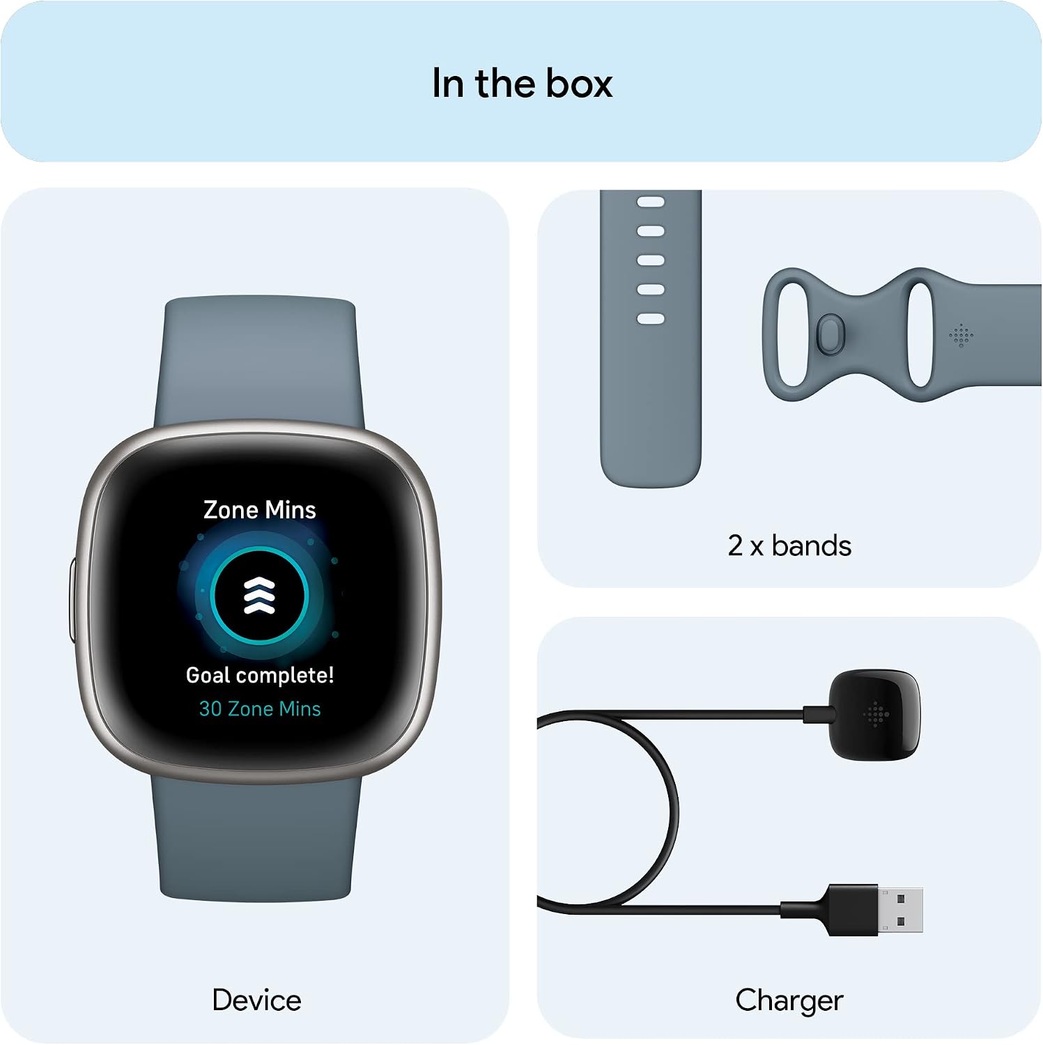 Google Fitbit Versa 4 Fitness Smartwatch, - Waterfall Blue/Platinum — Who This Product Is For