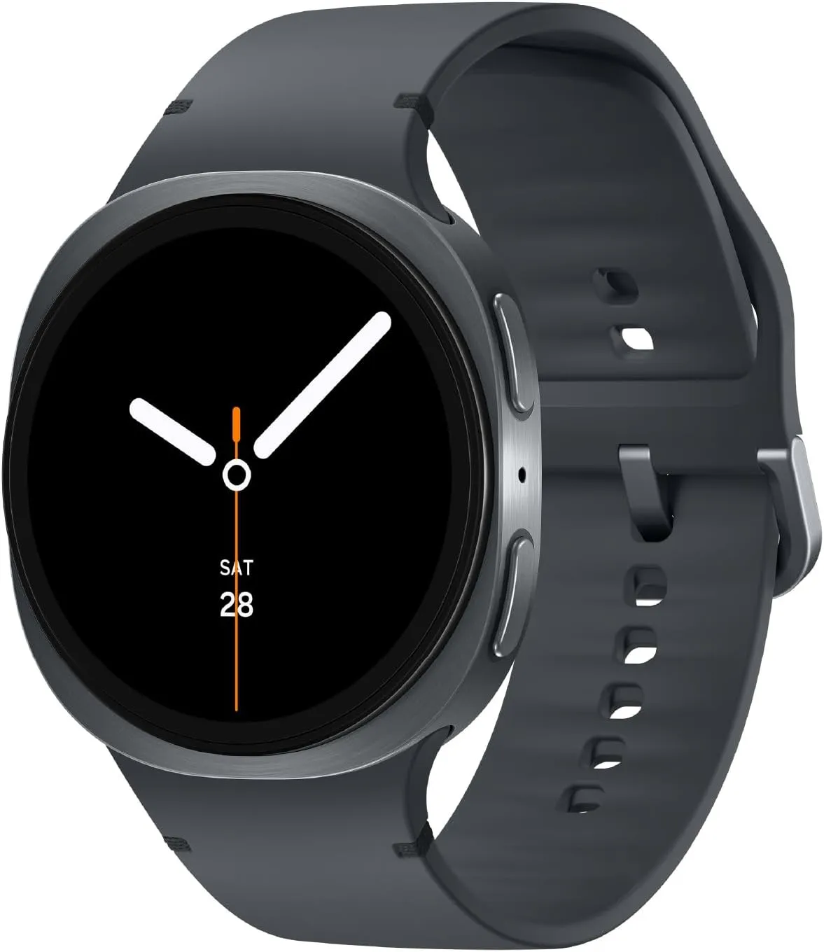 Samsung Galaxy Watch 8 2025 Graphite 44mm Bluetooth Smartwatch Cushion Design Fitness Tracker Sleep