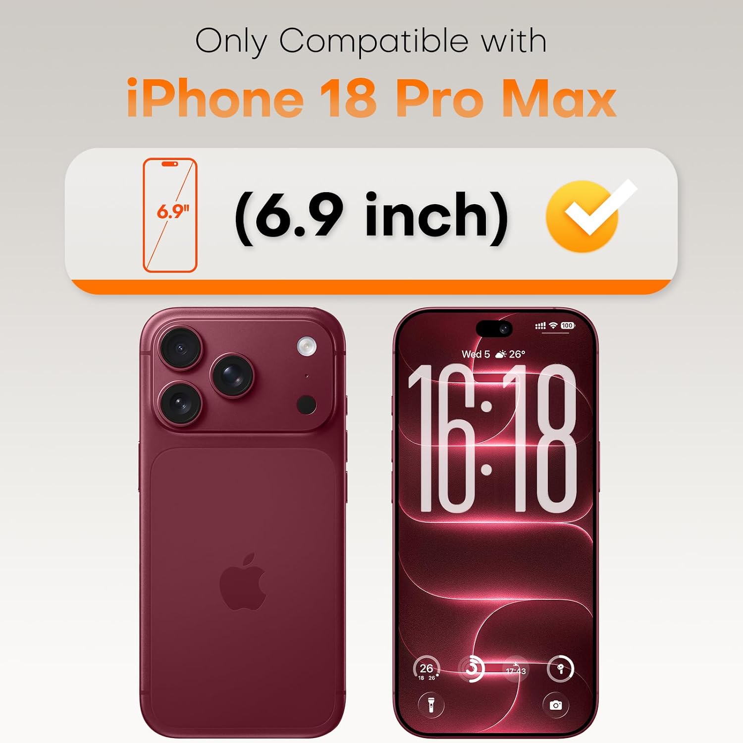 TOCOL for iPhone 18 Pro Max Screen Protector, Easy Installation 3 TOCOL for iPhone 18 Pro Max Screen Protector, Easy Installation — Overview