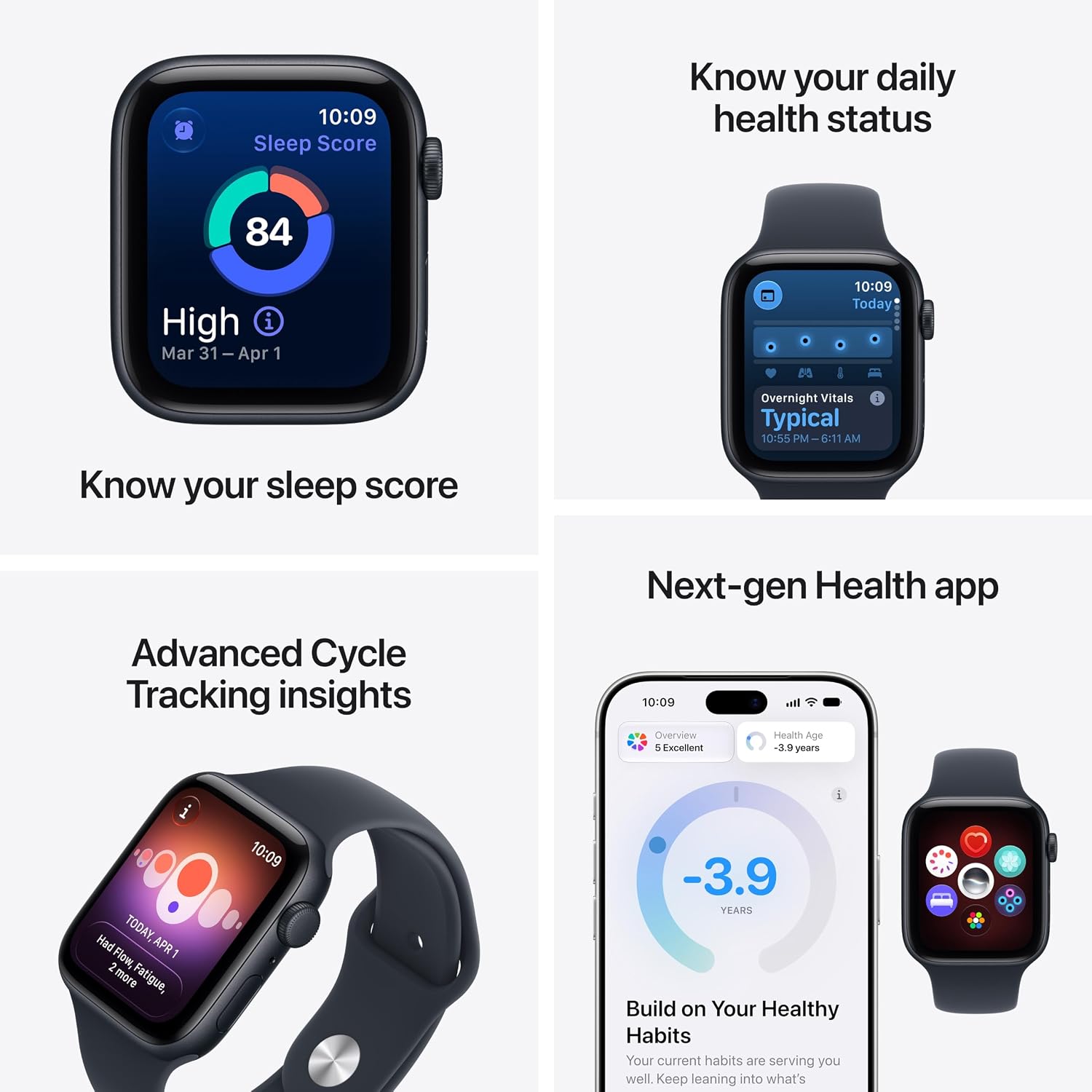 Apple Watch SE 3 GPS 40mm Smartwatch 4 Apple Watch SE 3 GPS 40mm Smartwatch — Key Features