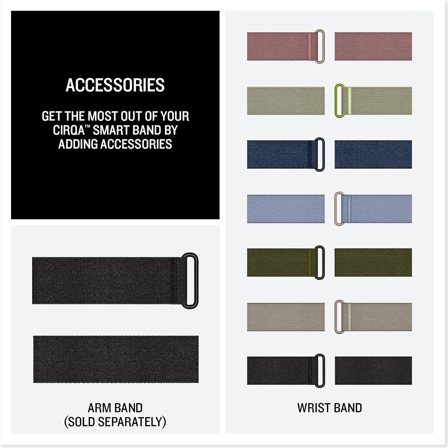 Garmin CIRQA™ Smart Band, No Subscription, L-XL Black 8 Garmin CIRQA™ Smart Band, No Subscription, L-XL Black — Who This Product Is For