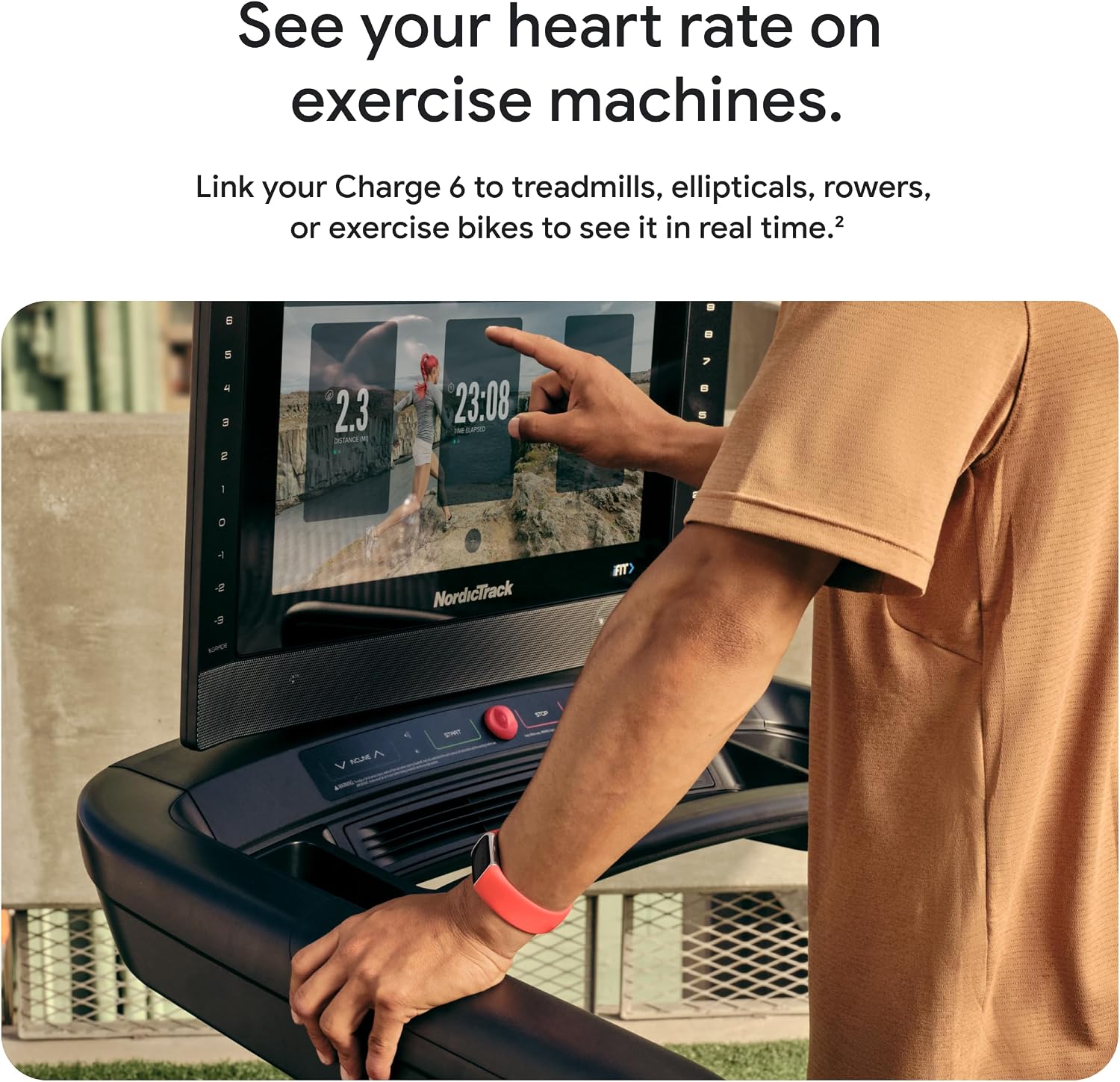 Google Fitbit Charge 6 - Fitness Tracker - Porcelain/Silver 4 Google Fitbit Charge 6 - Fitness Tracker - Porcelain/Silver — Key Features