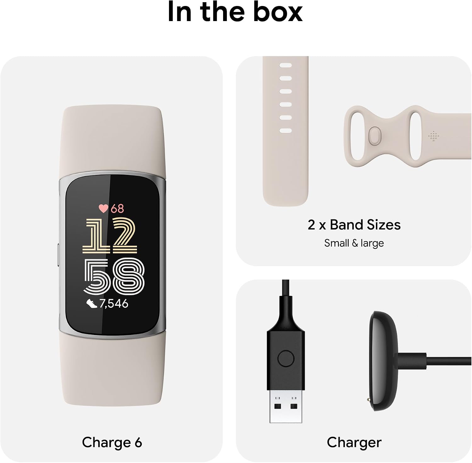 Google Fitbit Charge 6 - Fitness Tracker - Porcelain/Silver 8 Google Fitbit Charge 6 - Fitness Tracker - Porcelain/Silver — Who This Product Is For