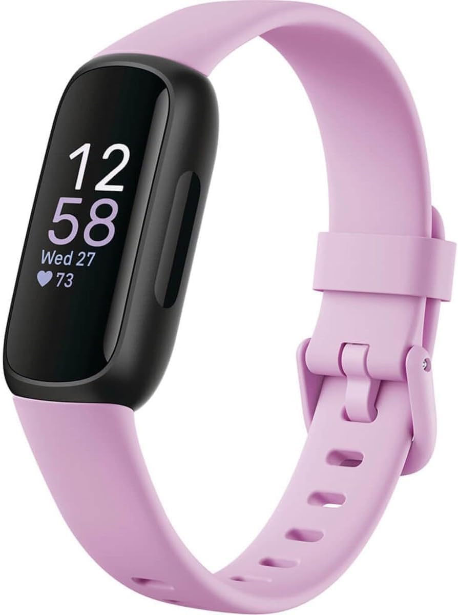 Google Fitbit Inspire 3 - Lilac Bliss/Black - Small and Large Bands 2 Google Fitbit Inspire 3 - Lilac Bliss/Black - Small and Large Bands