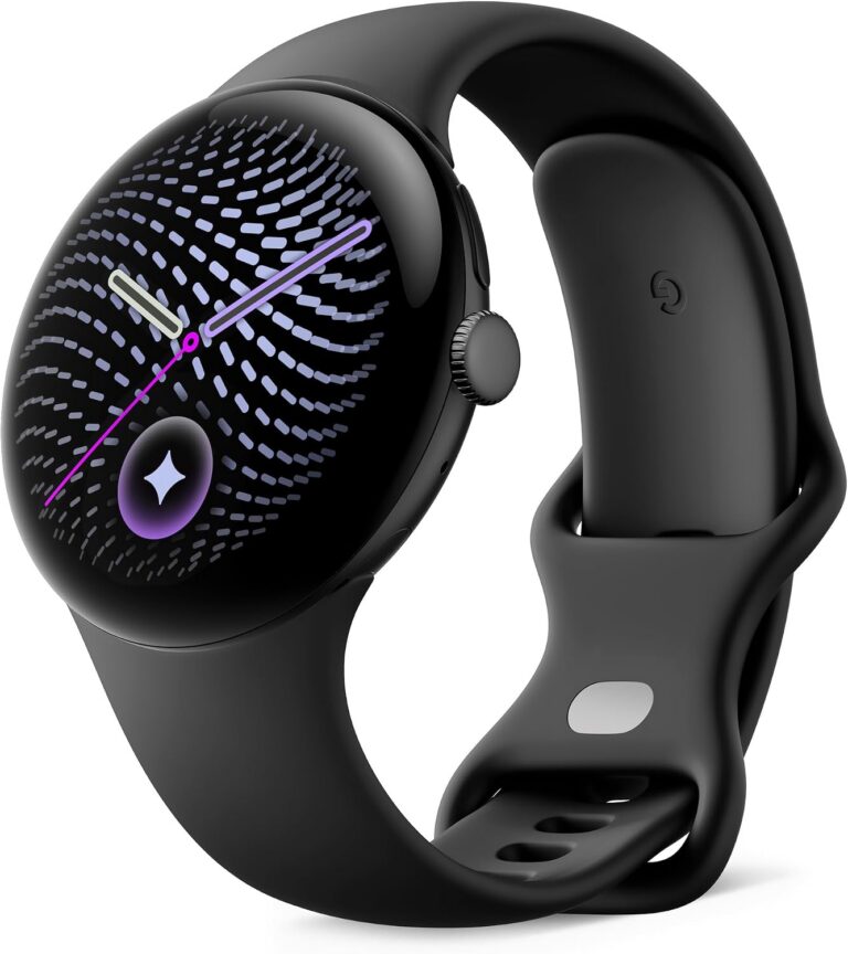 Google Pixel Watch 5 (45mm) – Android Smartwatch – Obsidian – Wi-Fi