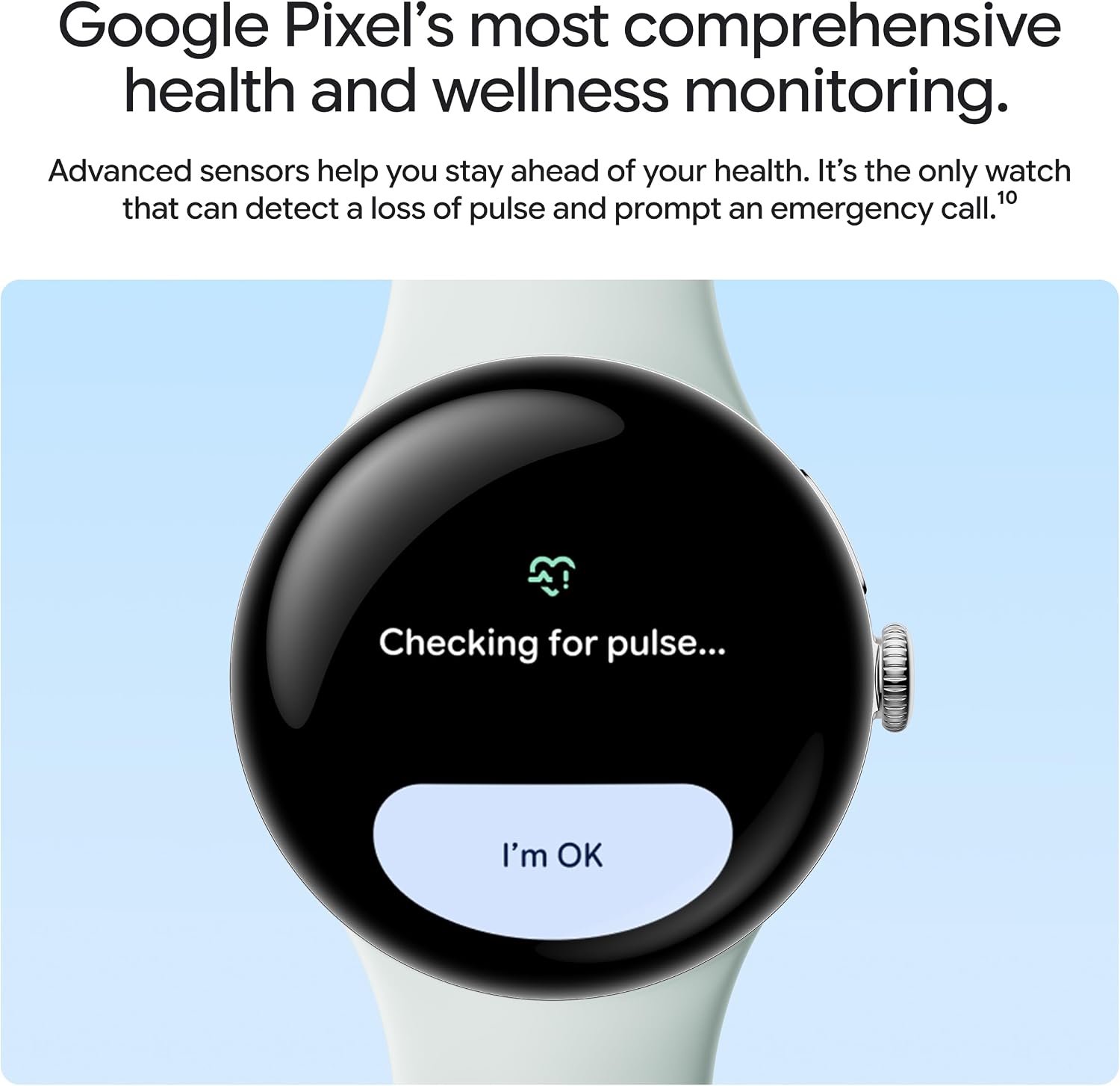 Google Pixel Watch 5 (45mm) - Android Smartwatch - Obsidian - Wi-Fi 4 Google Pixel Watch 5 (45mm) - Android Smartwatch - Obsidian - Wi-Fi — Key Features