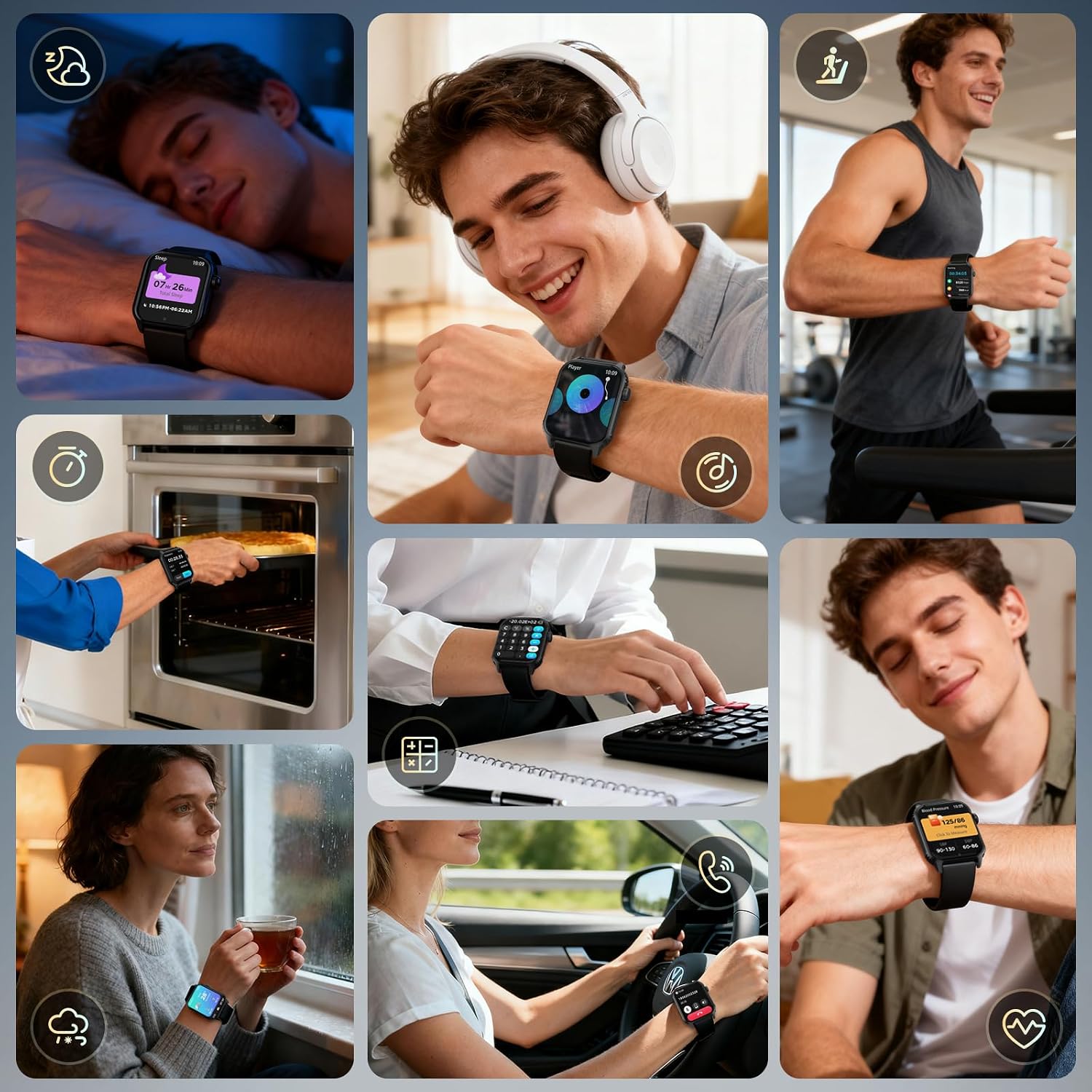 Smart Watch for Men, 120+ Sports Modes Smartwatch with 1.83" HD Touchsreen, Sleep Monitor, IP67 Waterproof, Bluetooth Call & Music Control Fitness Watch for iPhone/Android (Black) 8 Smart Watch for Men, 120+ Sports Modes Smartwatch with 1.83" HD Touchsreen, Sleep Monitor, IP67 Waterproof, Bluetooth Call & Music Control Fitness Watch for iPhone/Android (Black) — Who This Product Is For