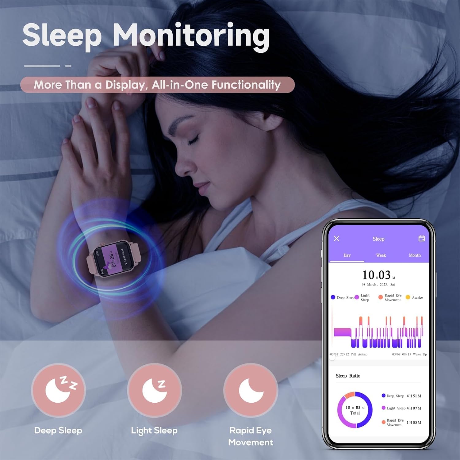 Smart Watch for Women, 120 Sports Modes Smartwatch with 1.83" HD, Alexa Built-in, Heart Rate/Sleep Monitor, IP67 Waterproof, Bluetooth Call & Music Control Fitness Watch for iPhone/Android (Pink) 8 Smart Watch for Women, 120 Sports Modes Smartwatch with 1.83" HD, Alexa Built-in, Heart Rate/Sleep Monitor, IP67 Waterproof, Bluetooth Call & Music Control Fitness Watch for iPhone/Android (Pink) — Who This Product Is For